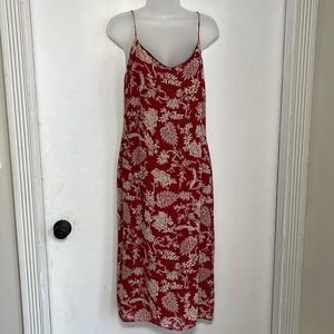 Red Spaghetti Strap Dress